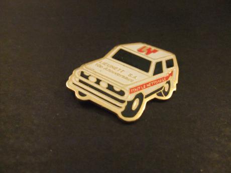 Nissan Patrol Y60 terreinwagen wit model